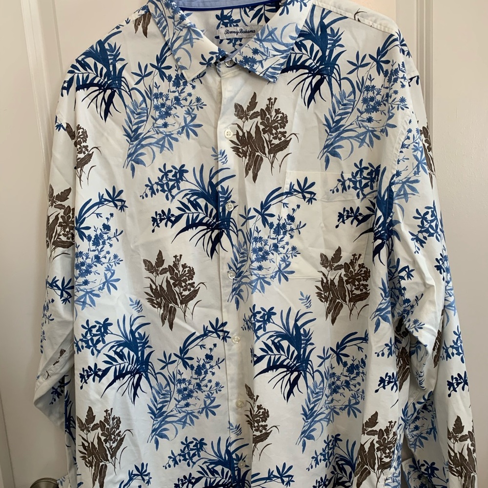 TOMMY BAHAMA LONG SLEEVE BUTTON DOWN